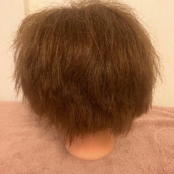 Cosmetology Mannequin Head 10" Brunette Hair - Picture 4 of 6